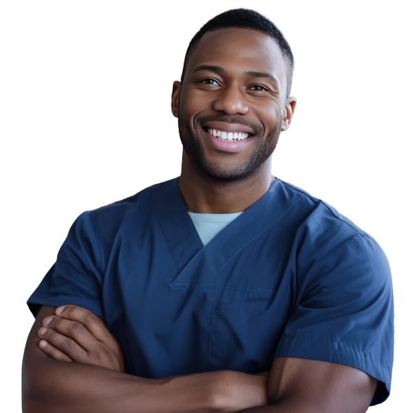 dental assistant smiling